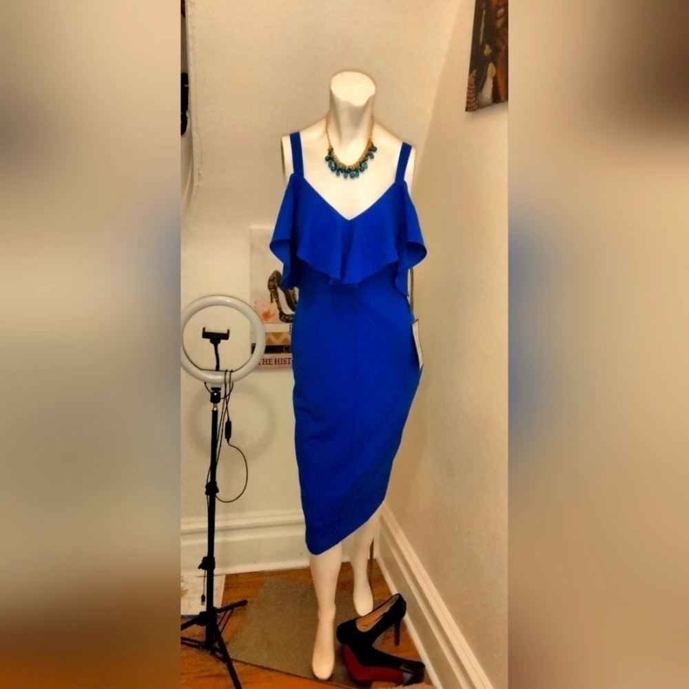 ☀️Rachel Roy off shoulder dress